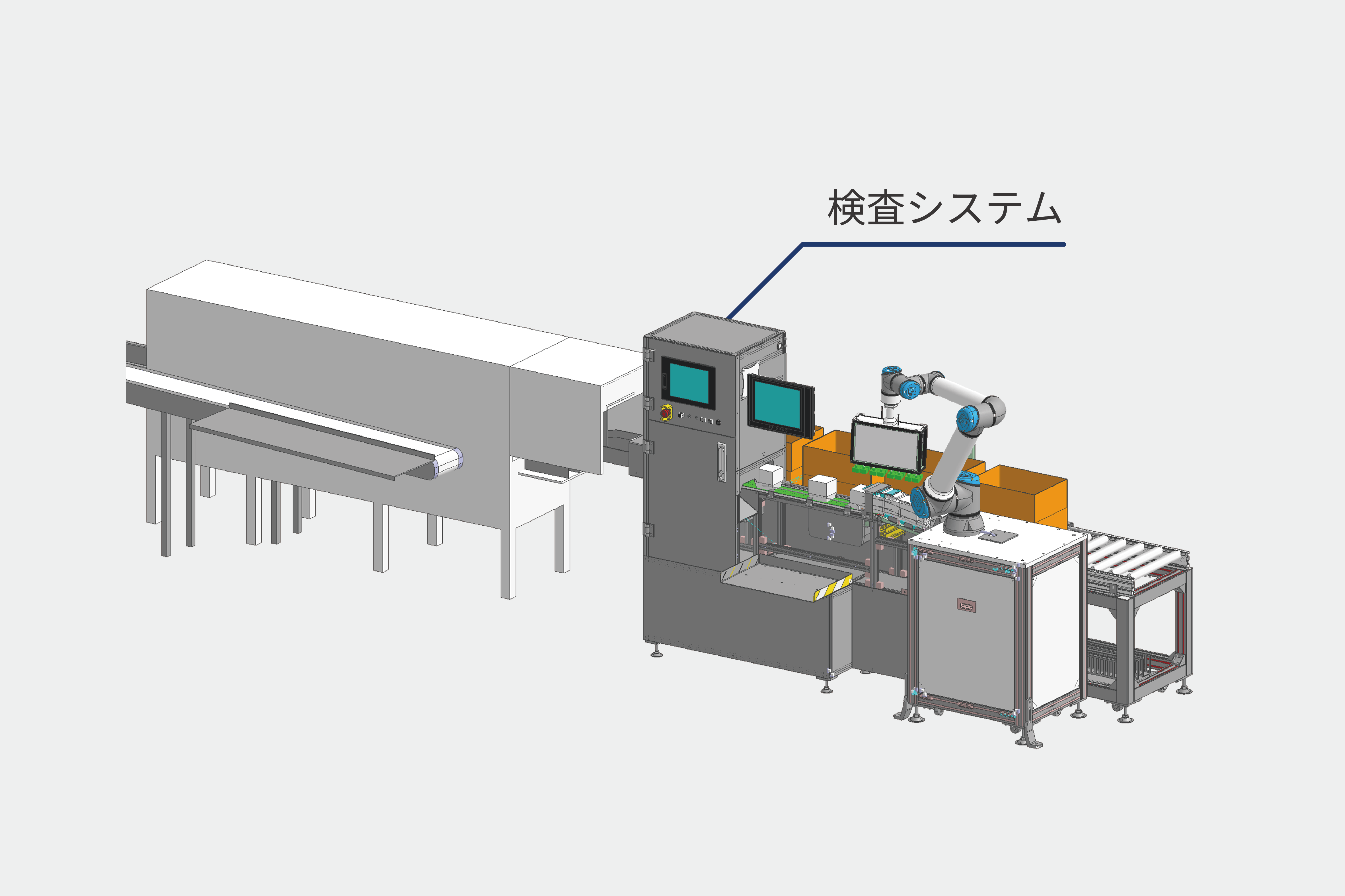 increfの梱包自動化　外観検査